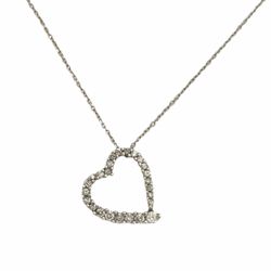 Necklace white gold 14k. Heart