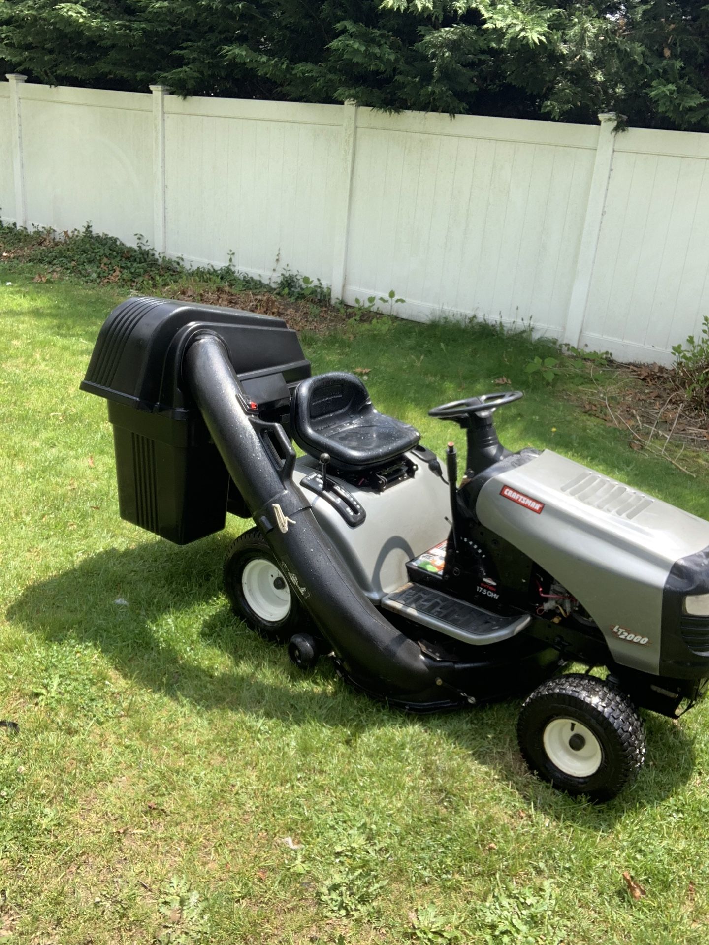 Craftsman 42in Mower With Double Bagger Setup for Sale in South