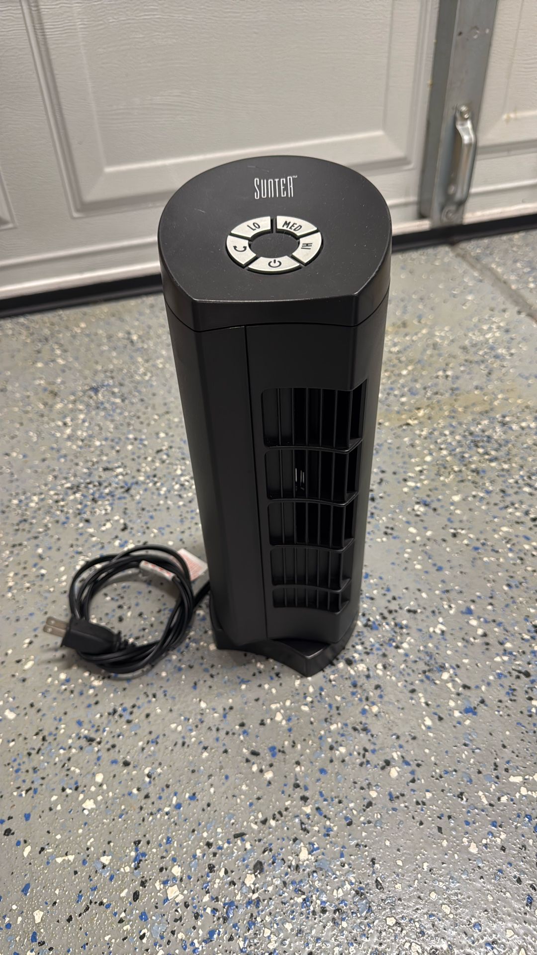 Sunter Personal 13 Inch Fan Black