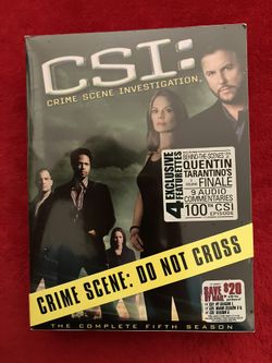 CSI Crime Scene Investigation The Complete Fifth Season 5 DVD BOX SET ‼️ 3 Available ‼️