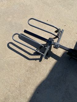 “Critical” brand 2 bike carrier.