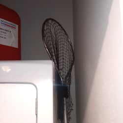 Fishing Net 4 Ft Long With An Extender On It That I Made Reaching About 9 Ft