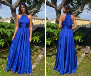 Royal Blue Dress