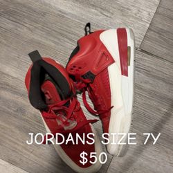 JORDANS SIZE 7Y
