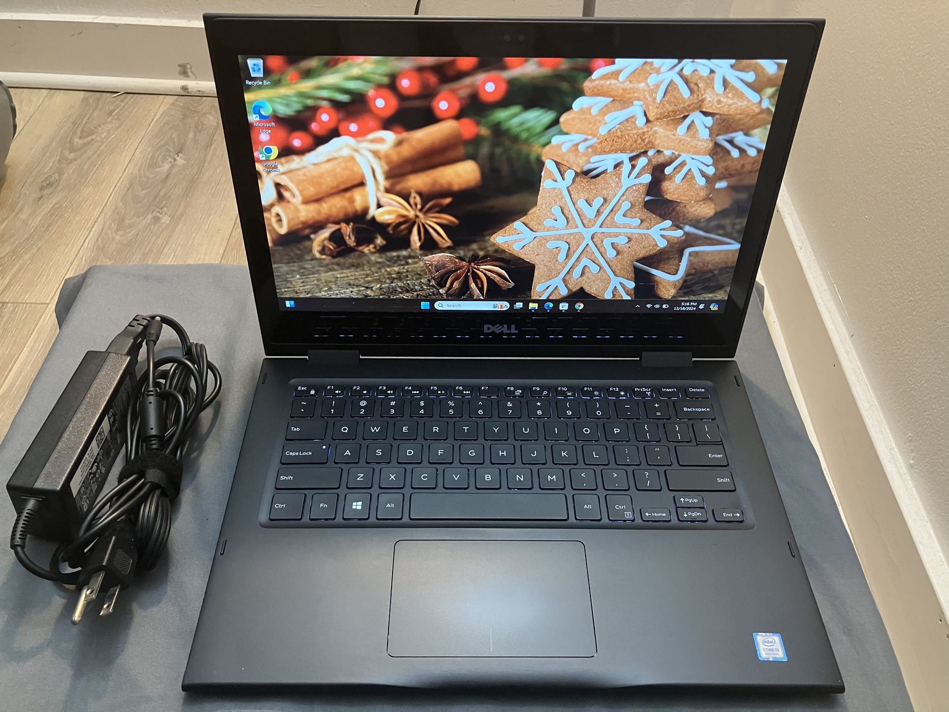 Dell 2 in 1 Touchscreen Laptop w/Win 11 Pro