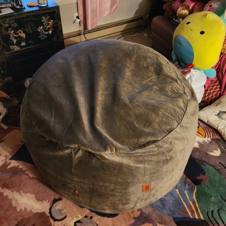 Courdaroy Qwen Size Bean Bag Chair