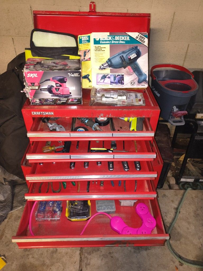 Craftsman Tool Box With Tools Included