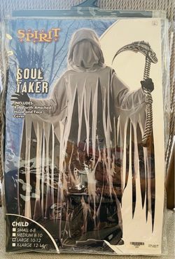 Soul Taker costume for a boy ,Large