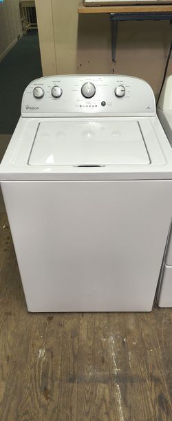 WHIRLPOOL WHITE TOPLOAD WASHER