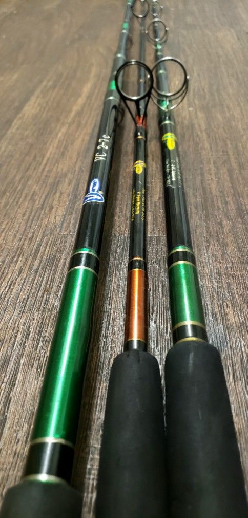 3 Varmac Fishing Rods 