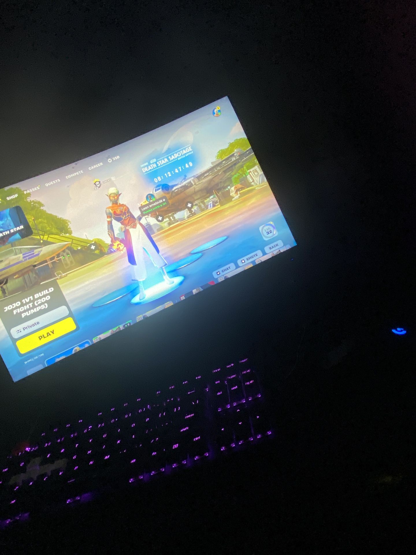 Gaming Laptop 240fps On Fortnite Wazone 120 FPS 3050/ I5 11000f/ 16GB