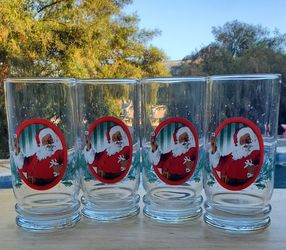 Coca-Cola Christmas Glasses