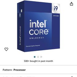 Intel I9 14900KF Never Used