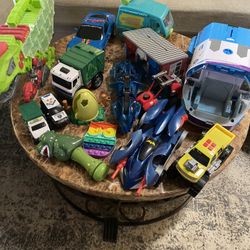 TAKE ALL Play Truck / Car Toy Lot INCLUDES ALL YOU SEE ! 