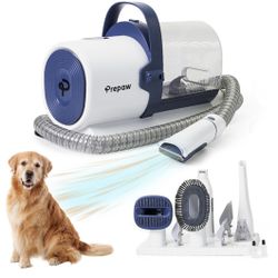 Premium Pet Grooming Kit with Vacuum, 11000Pa Suction Power