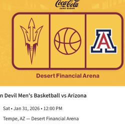 Arizona State Sundevils Vs Arizona Wildcats Basketball