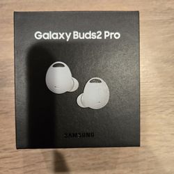 Brand new Samsung Galaxy Buds2 Pro, white