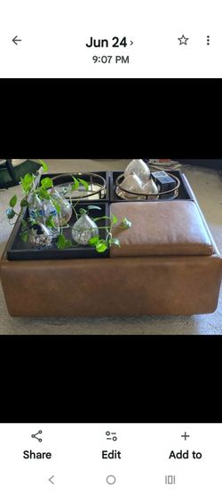 Storage ottoman