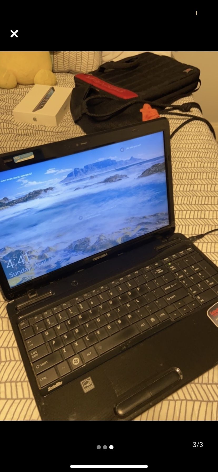 Toshiba sattelite laptop windows 10