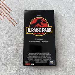 Universal Jurassic Park VHS Action Adventure PG-13 Full Screen 1993 Spielberg