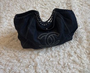 Chanel Dark Denim Shoulder Bag