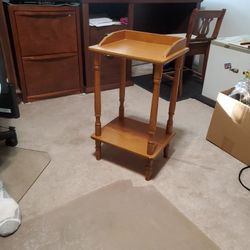 Wooden Planter/snack table ,etc.