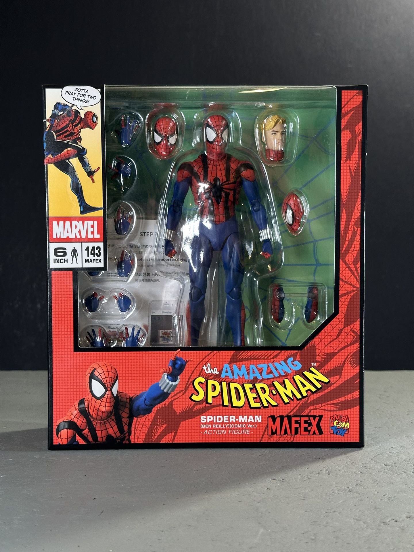 Mafex No. 143 Spider-Man Ben Reilly Comic Ver.
