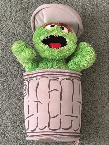 Sesame Street Oscar the Grouch Plush Doll Toy