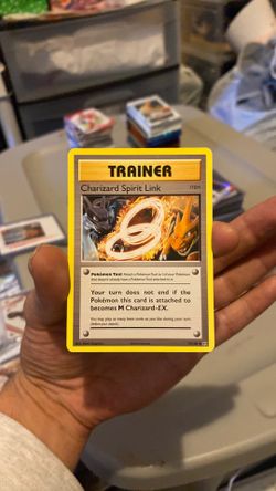 Charizard Spirit Link #075 Evolutions NM Trainer Pokémon Card