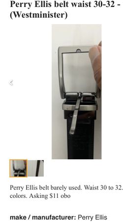 Perry Ellis Belt For Men