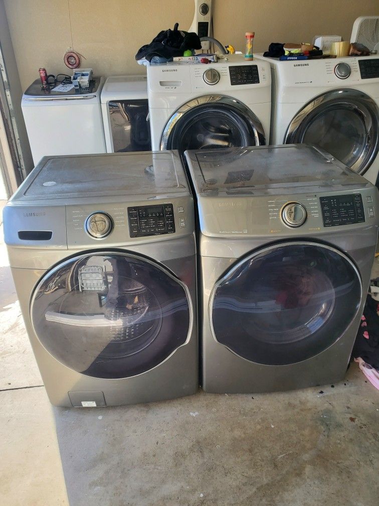 Samsung Set Washer And Dryer