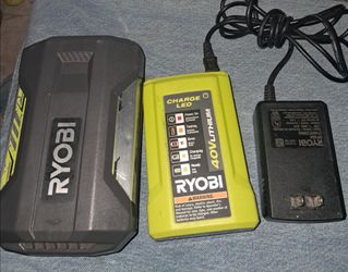 Ryobi battery And charger