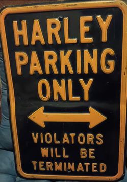 Harley Davidson Metal Sign