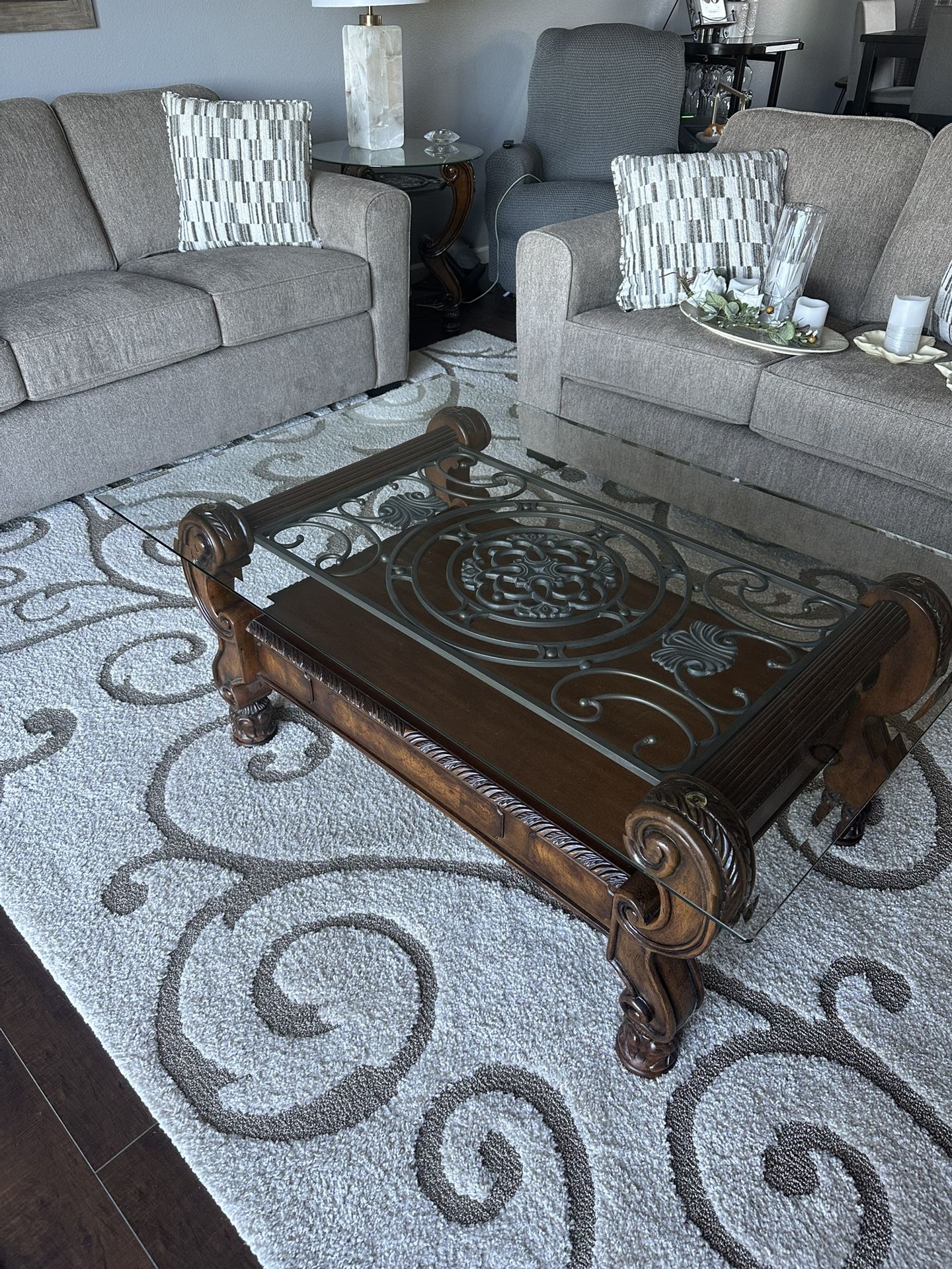 Coffee Table and 2 end Tables