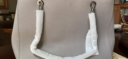 Gray large tote Michael kors