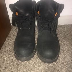 Black Timberland Boots Size 11