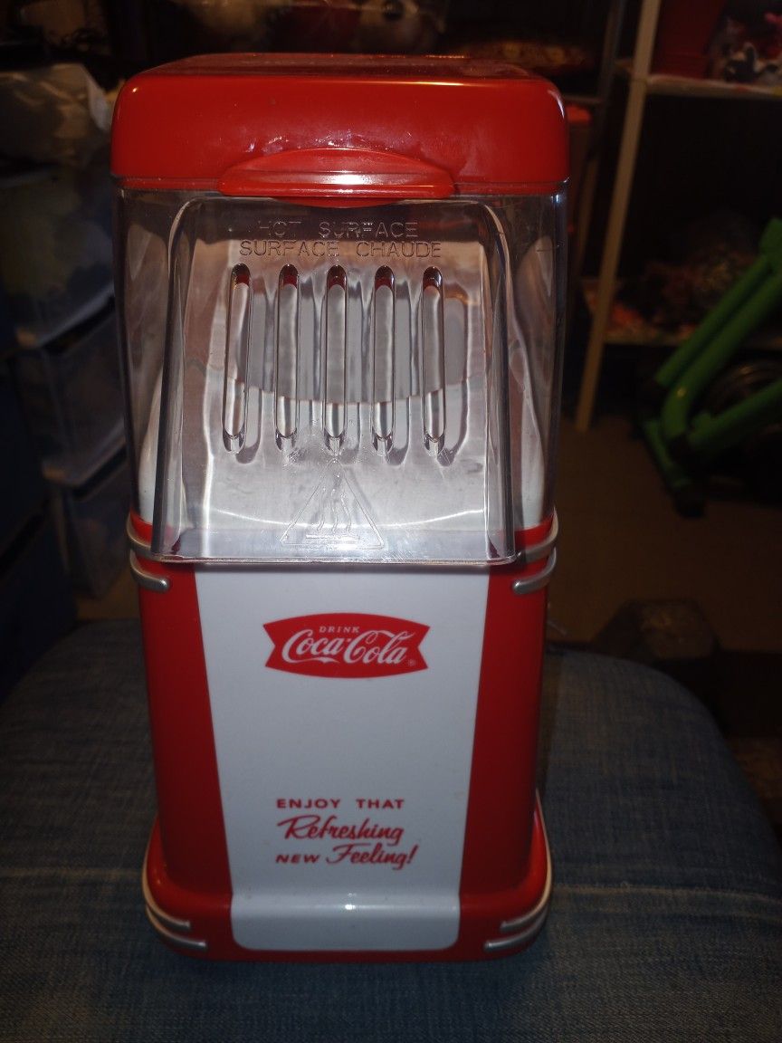 Coca-Cola Nostalgia Popcorn Air Popper