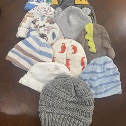 Infant Hat Lot