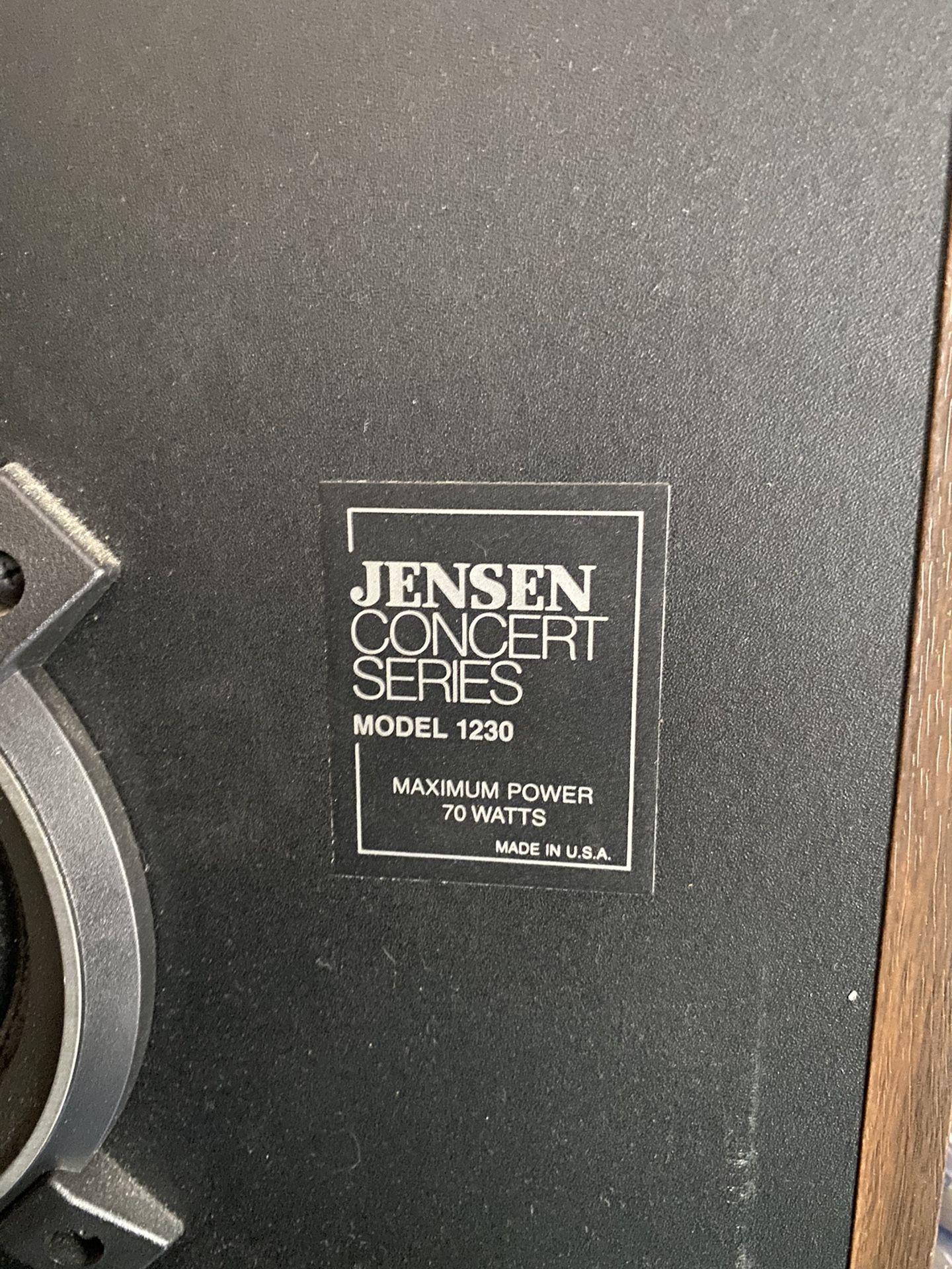 Jensen Speakers