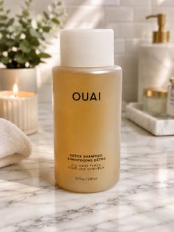 OUAI Detox Shampoo Vegan Cruelty-Free Deep Cleansing All Hair Types 10 fl oz