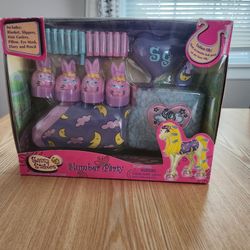 Vintage Unopened 1990s Sassy Stables Slumber Party Horse Accessories