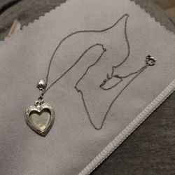 Sterling Silver Heart Locket