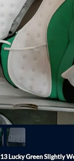 Retro JORDAN 13 LUCKY GREEN SIZE 7 MENS