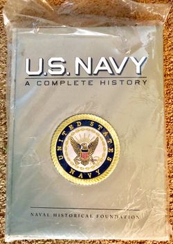 U.S. Navy A Complete History, brand new in case