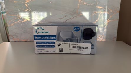 BROOM & MOP GRIPPERS / NO DRILLING