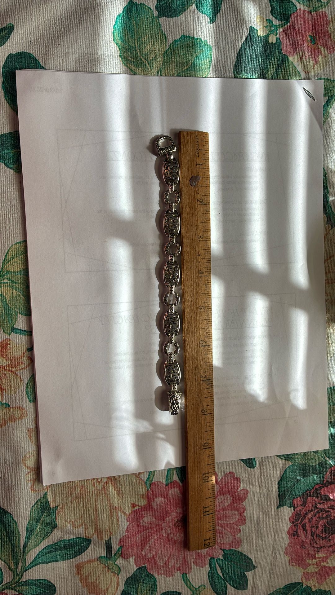 Silver Braces 7.5 “