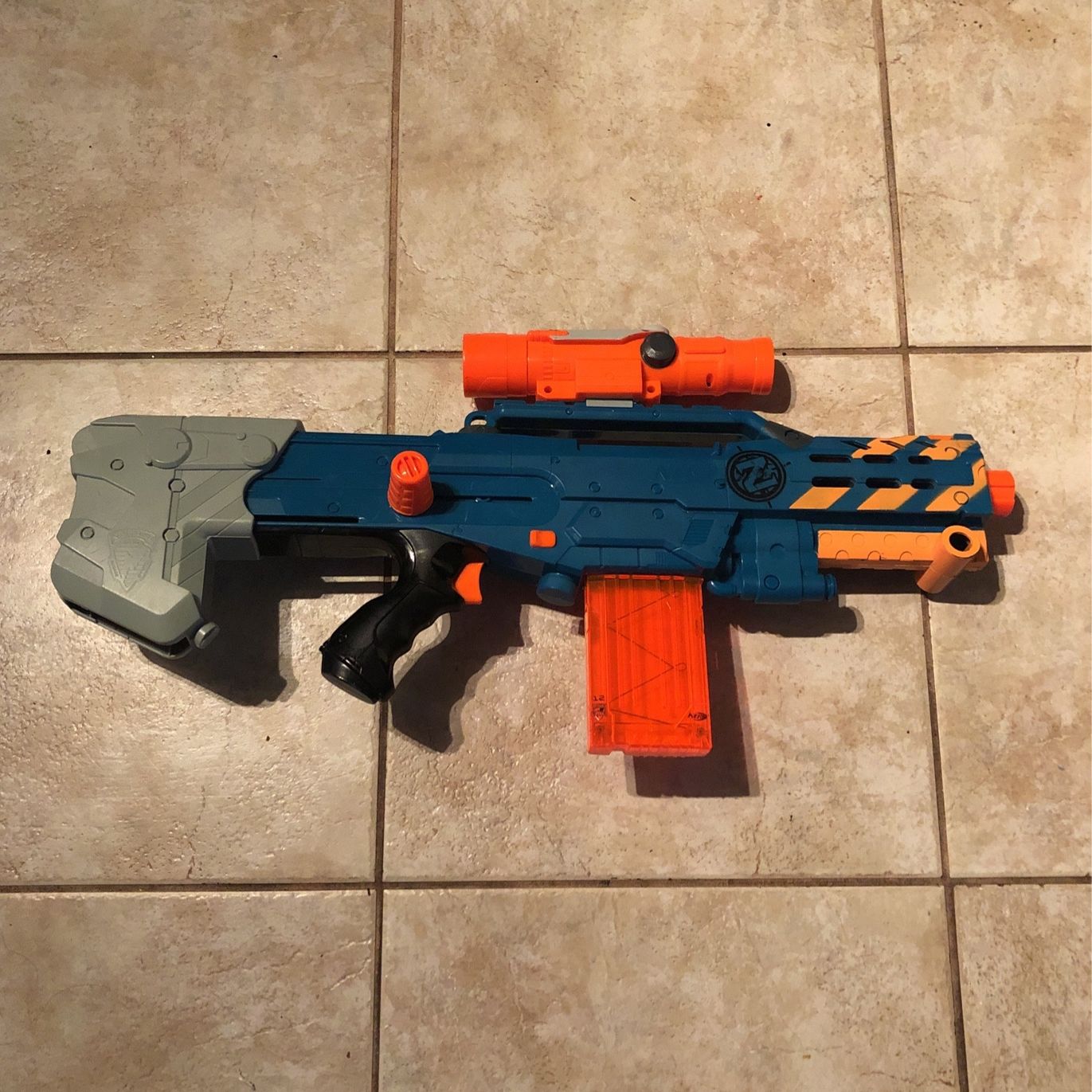 Nerf Zombie Strike Longshot CS-12 Blaster 