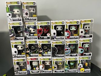 Nightmare before Christmas funko pops