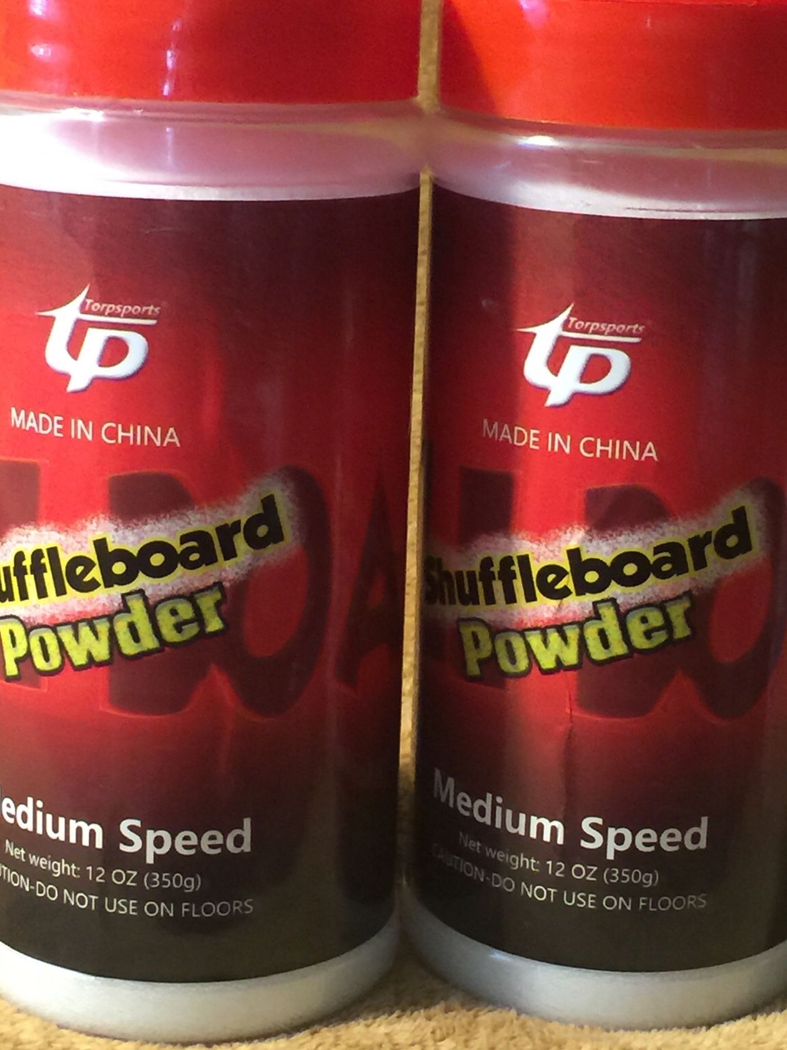 2 X Shuffleboard Powder 12oz. Medium Speed