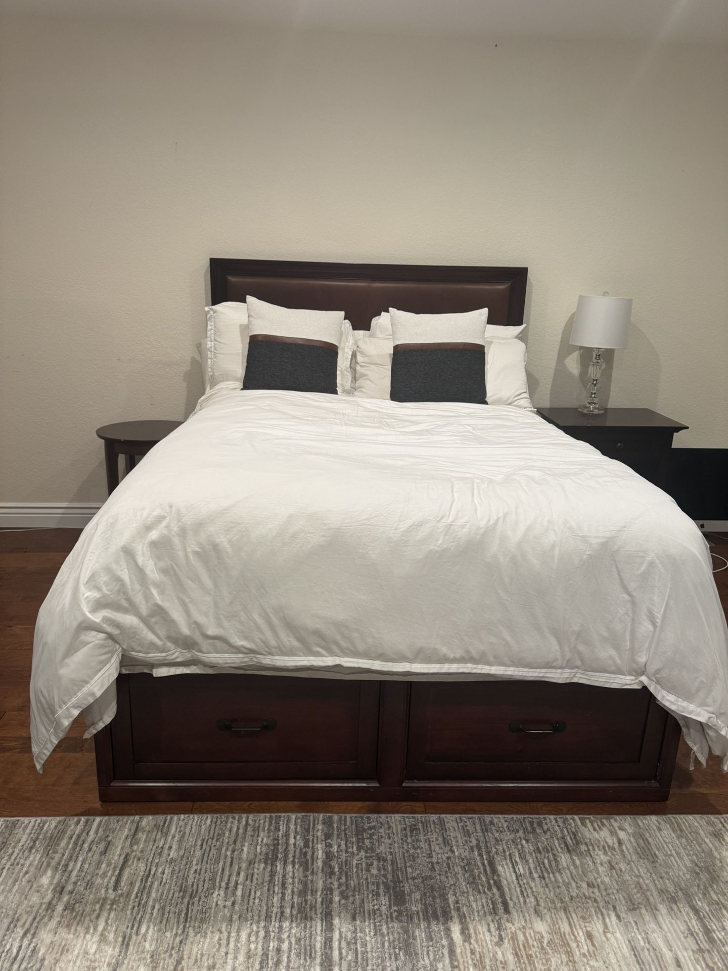 Pottery Barn Platform Storage Bed